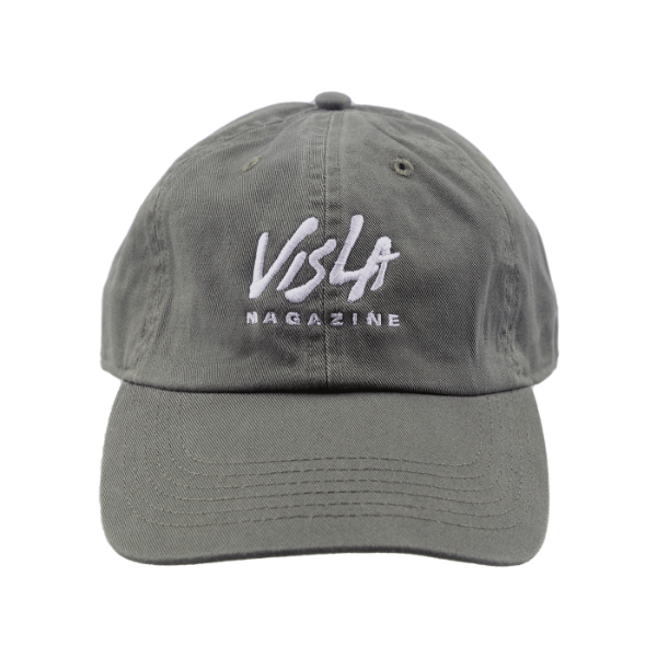 VISLA Magazine Logo Ball Cap – Grey