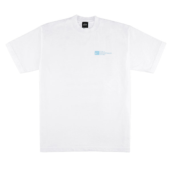 VDS Opening Anniversary T-Shirt  White / Sky blue